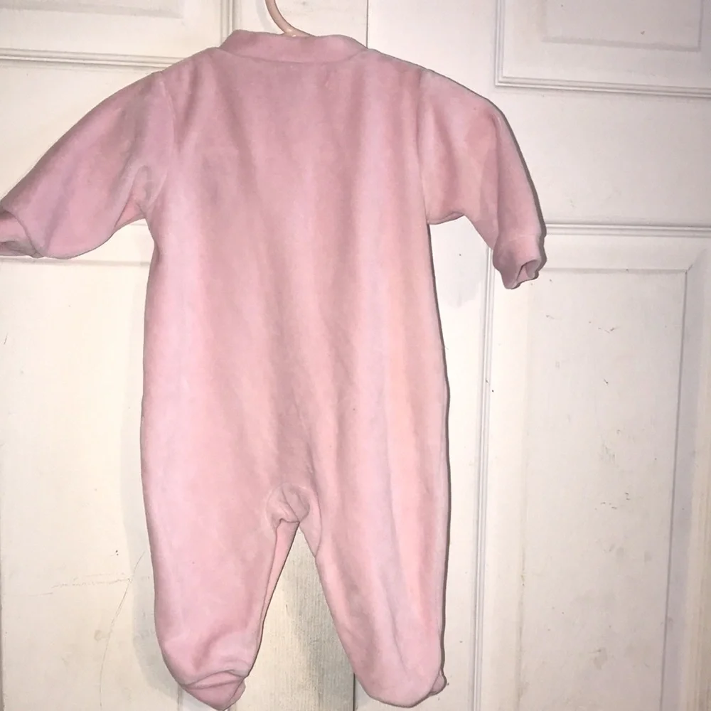 Infant Girl’s Velvety Onesie
